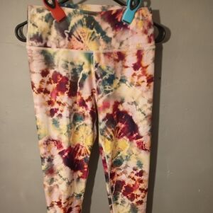 Betsey Johnson Colorful Tie-Dye Leggings